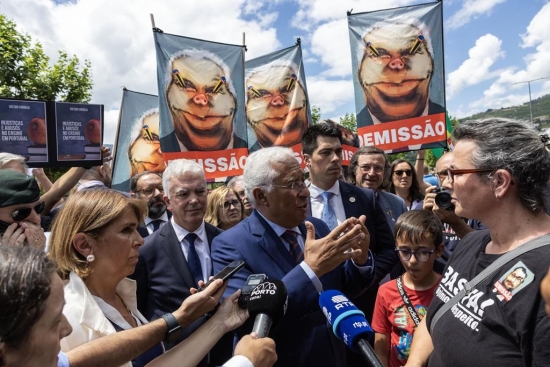 Manifestação dos professores contra António Costa