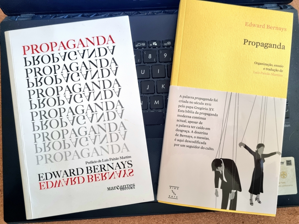 Edições portuguesas de Propaganda, de Edward Bernays