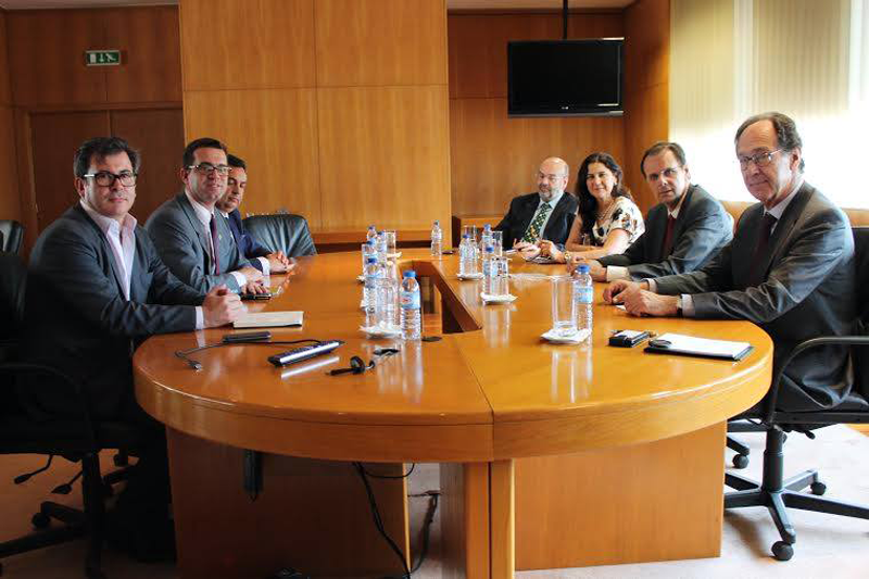 Com a Câmara de Comércio Brasil Portugal no Ceará, na Associação Empresarial de Portugal (2014)